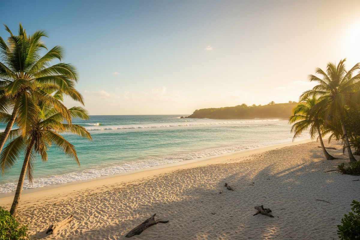Puerto Rico Golden Hour Beach